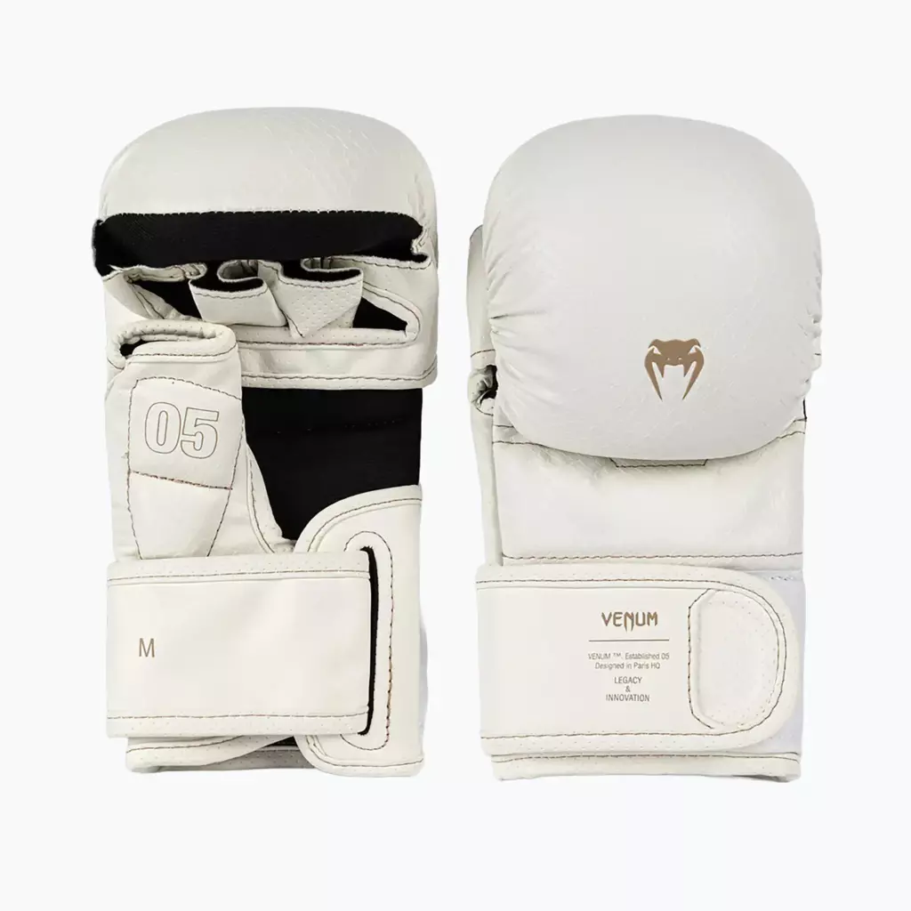 Перчатки MMA Venum Impact Evo Scales MMA ivory