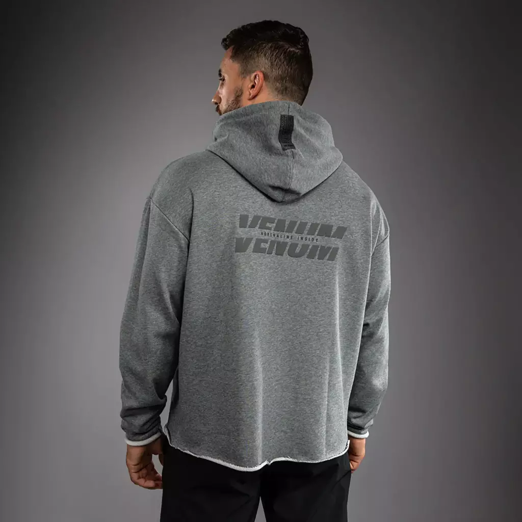 Худи Venum Divide Hoodie heather grey