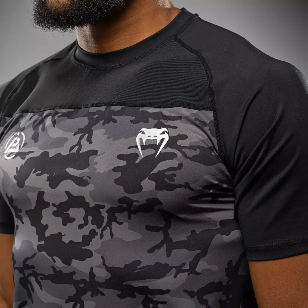 Рашгард Venum X Polaris Dry Tech black/storm grey