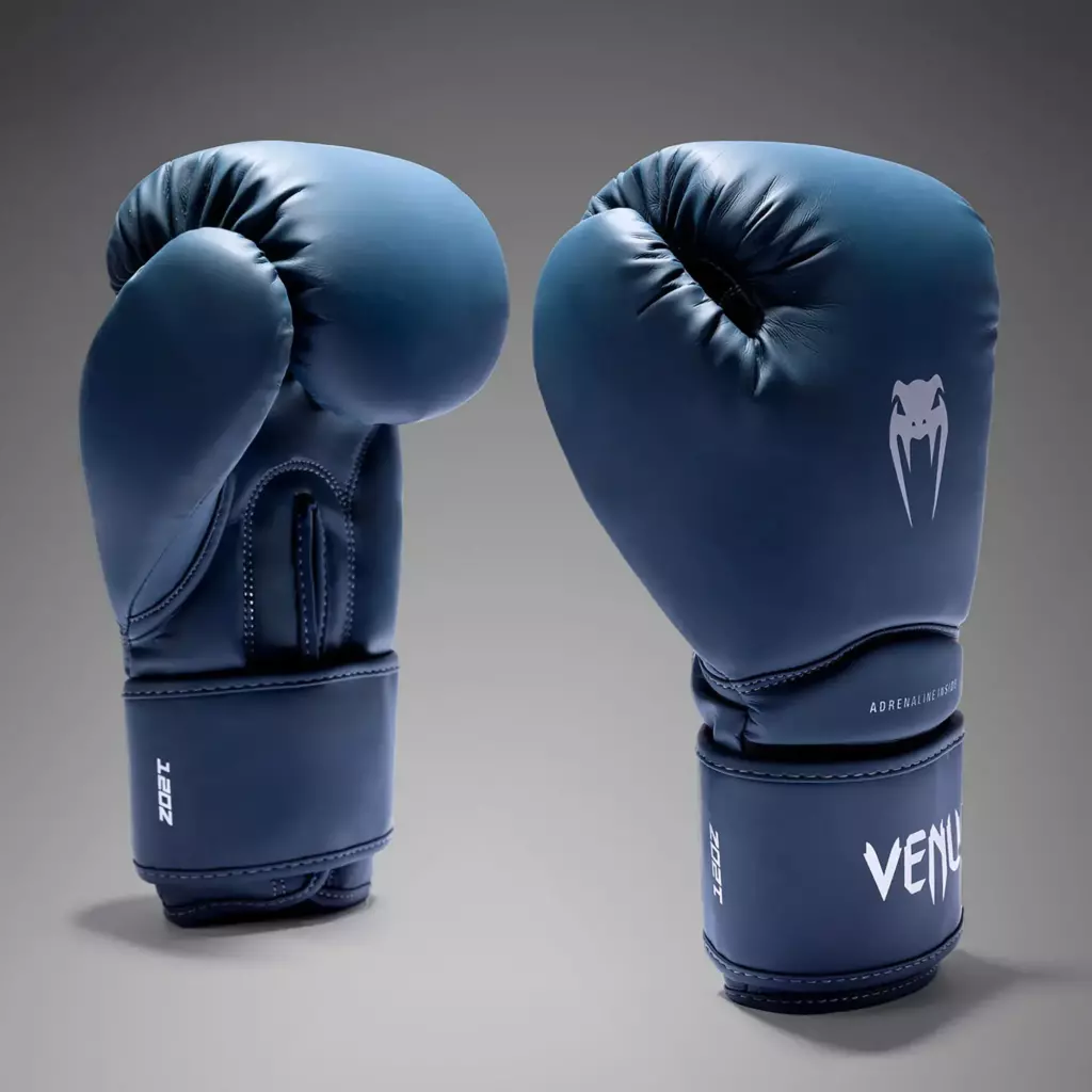 Боксёрские перчатки Venum Contender 1.5 midnight blue/ silver