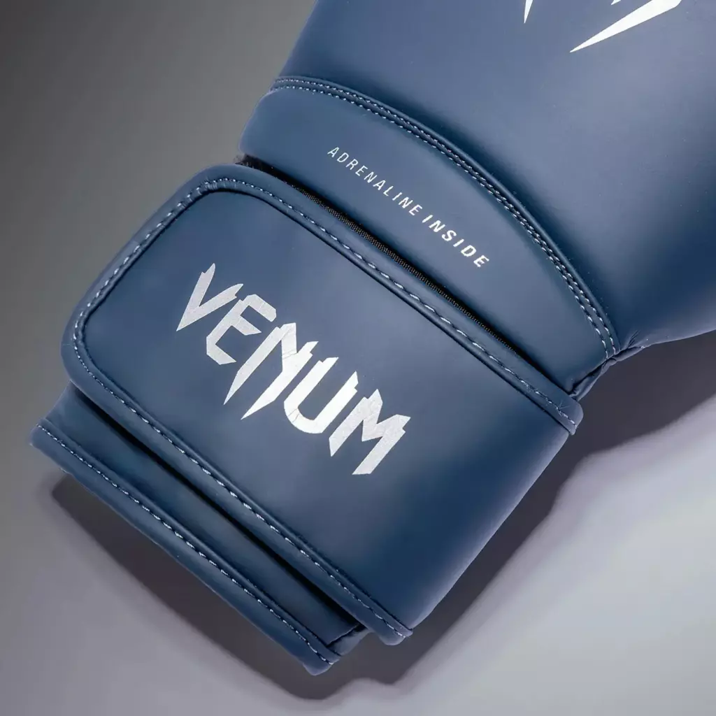 Боксёрские перчатки Venum Contender 1.5 midnight blue/ silver