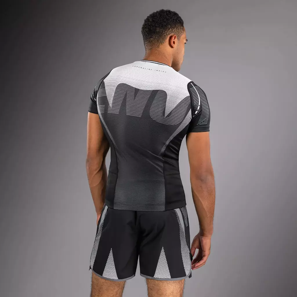 Рашгард Venum Adrenaline black/silver grey
