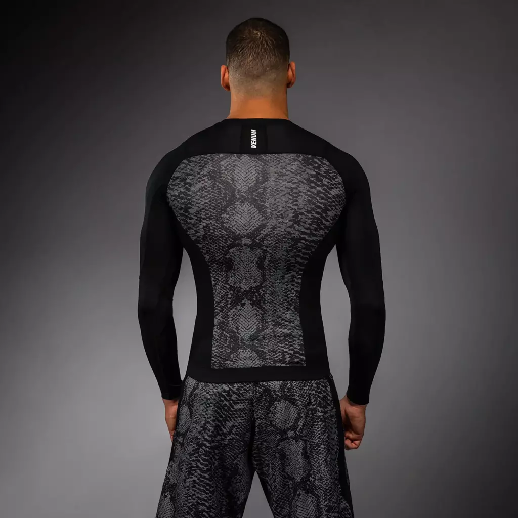 Рашгард Venum G-Fit Scales Rashguard black/charcoal grey