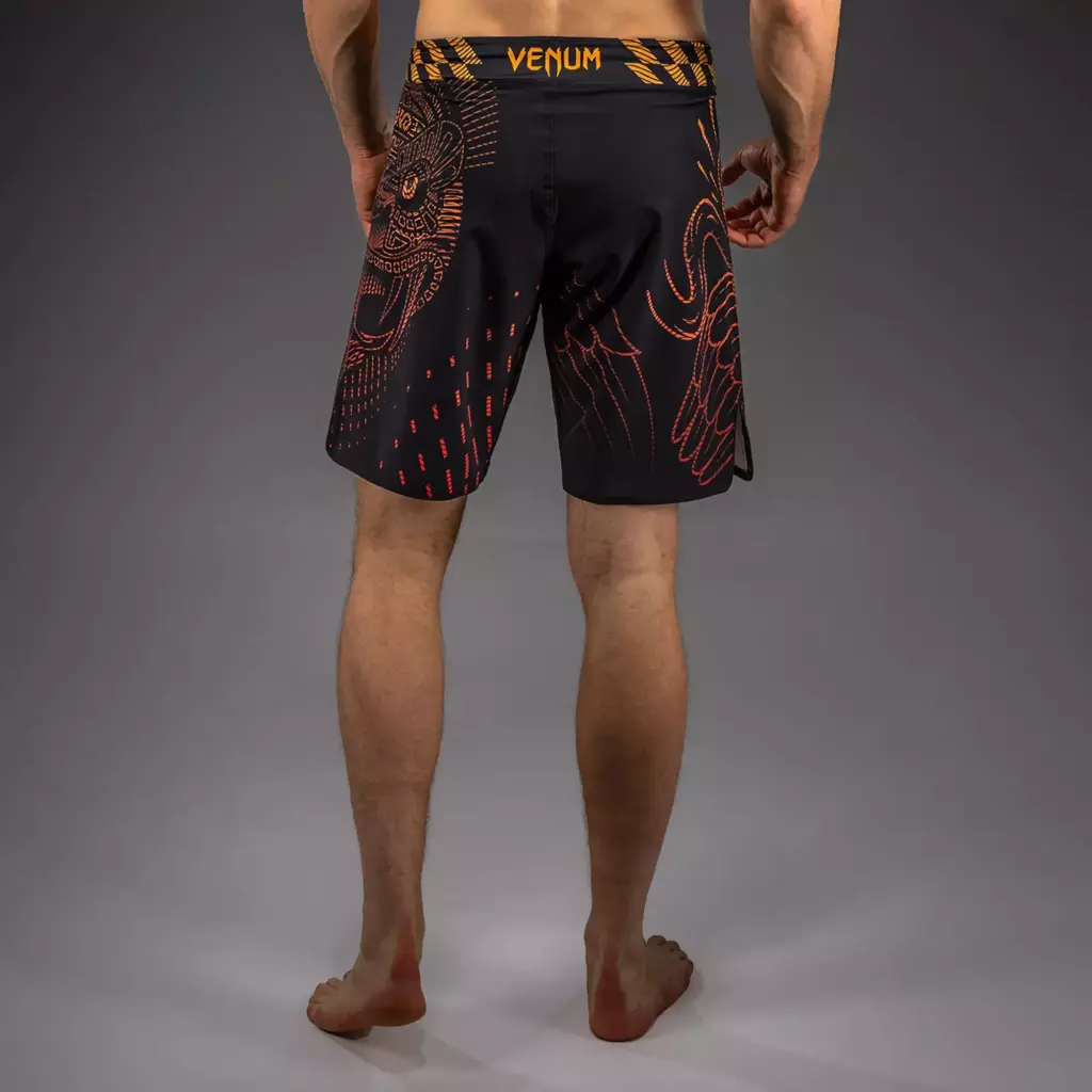 Шорты Venum Quetzal Fury black/fury red/tangerine