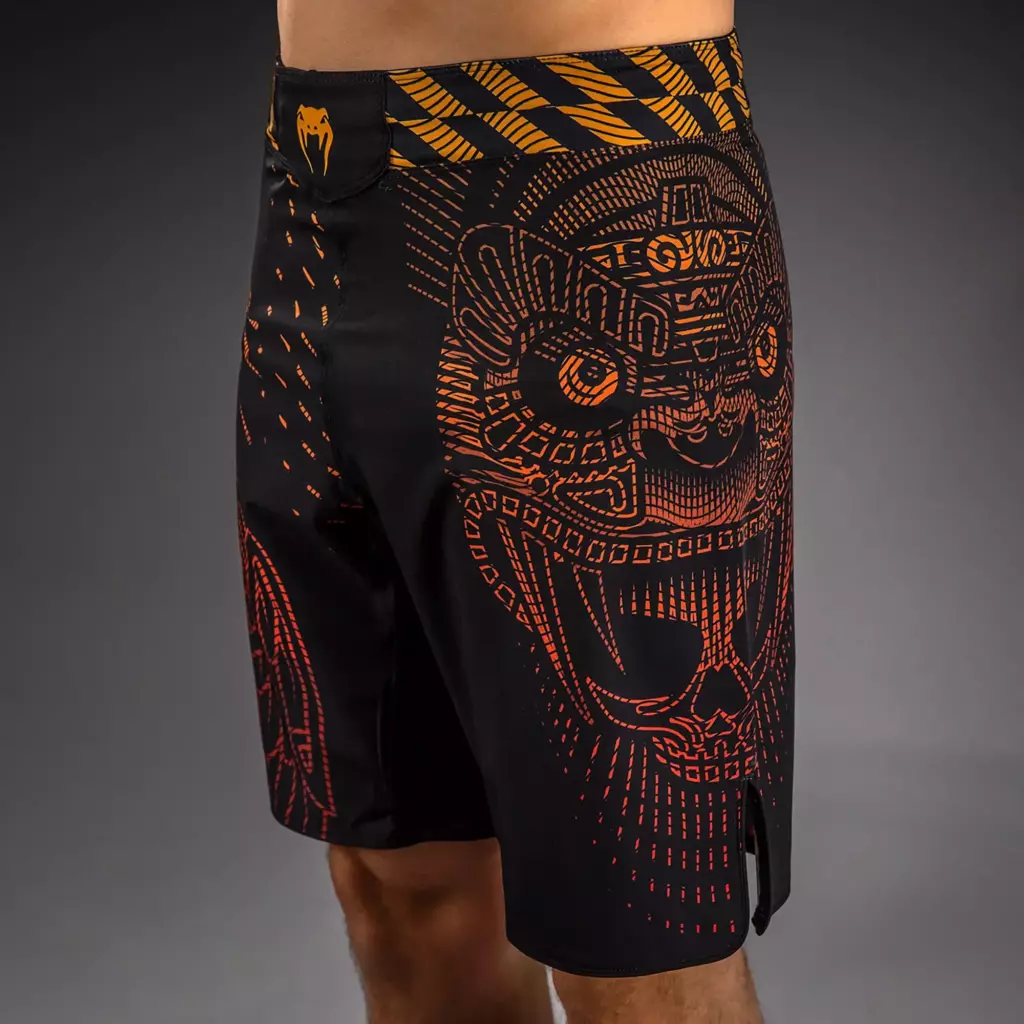 Шорты Venum Quetzal Fury black/fury red/tangerine