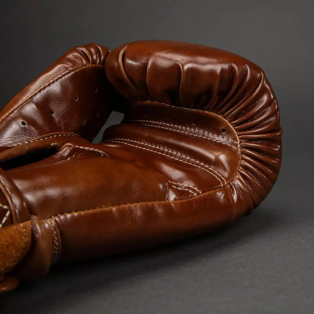 Боксёрские перчатки Venum Impact Classic Boxing shiny havana