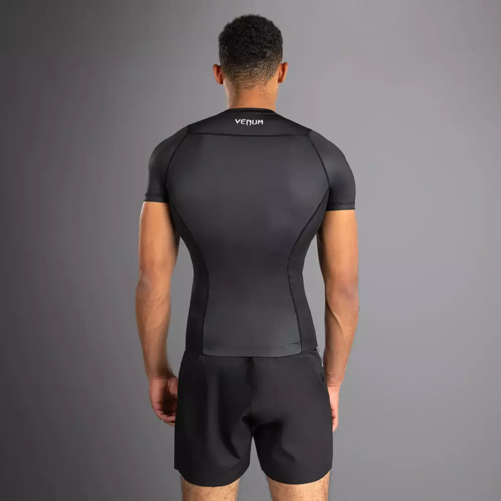 Рашгард Venum No Gi black/silver grey
