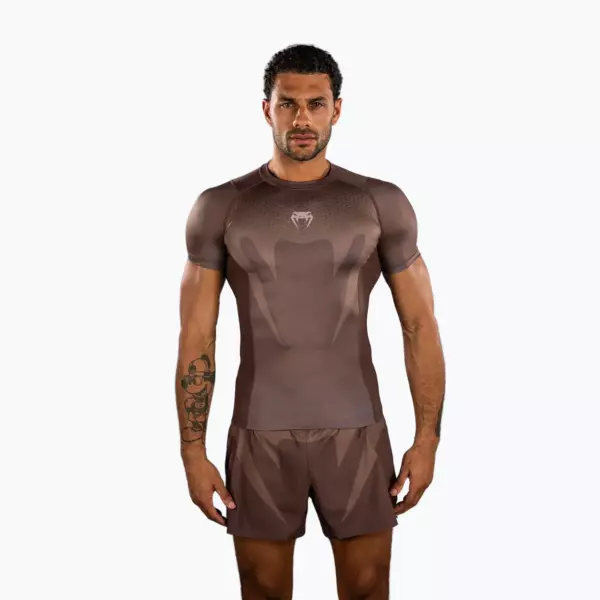 Рашгард Venum No Gi chocolate brown
