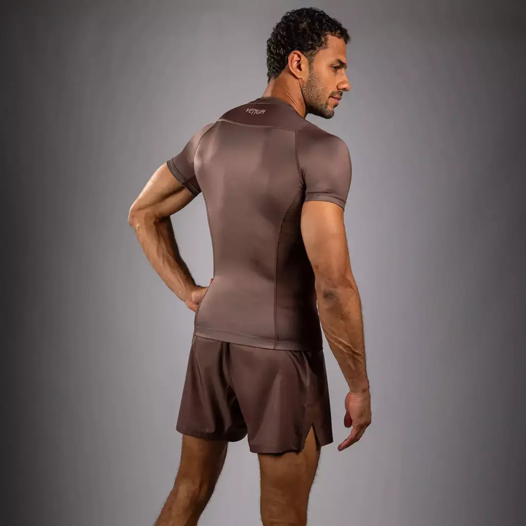 Рашгард Venum No Gi chocolate brown