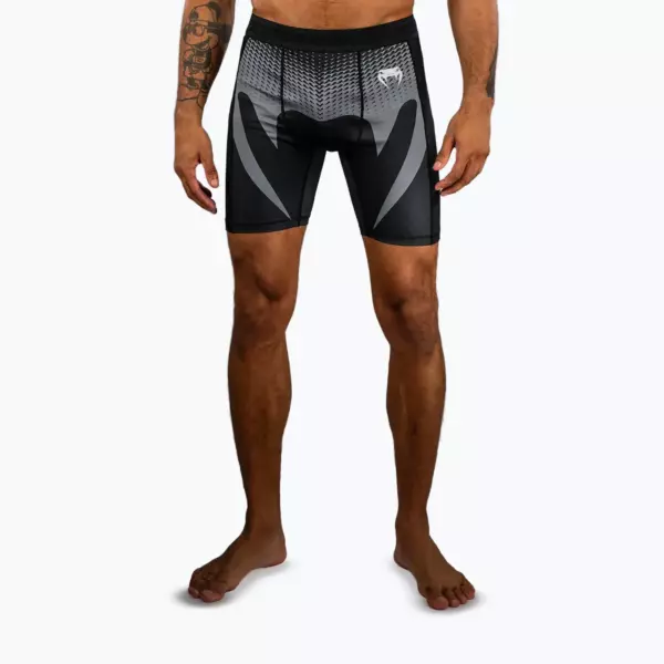 Компрессионные Шорты Venum NoGi black/silver grey