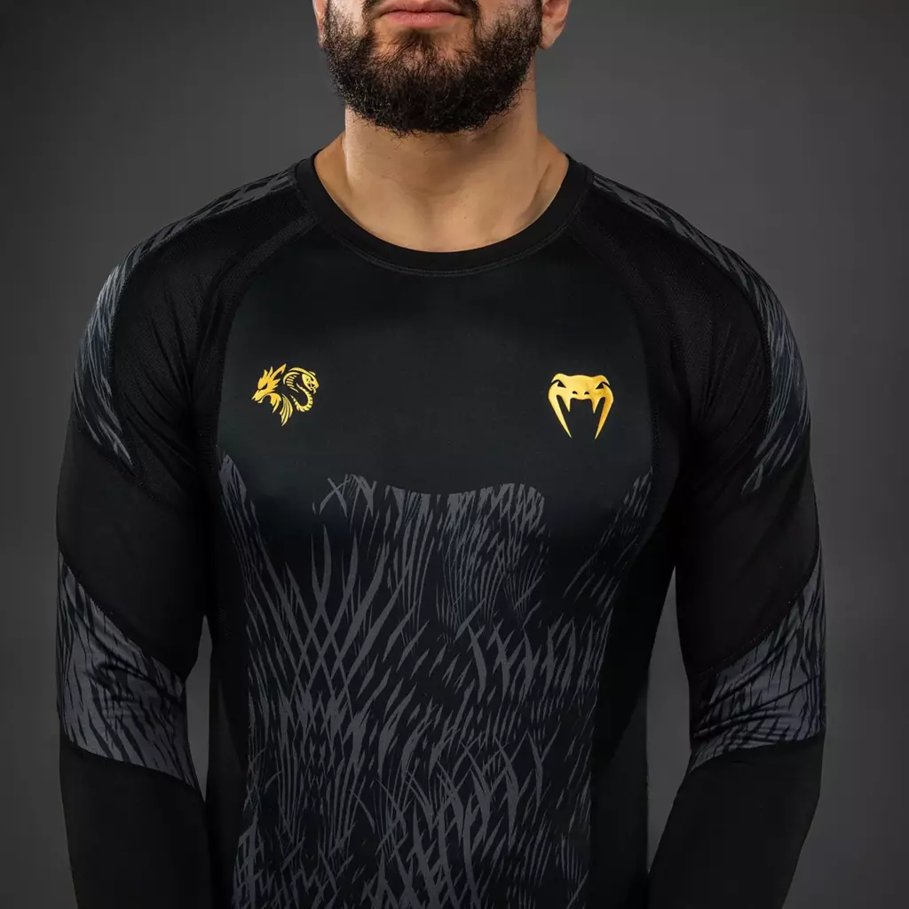 Рашгард Venum x Chimaev black/grey