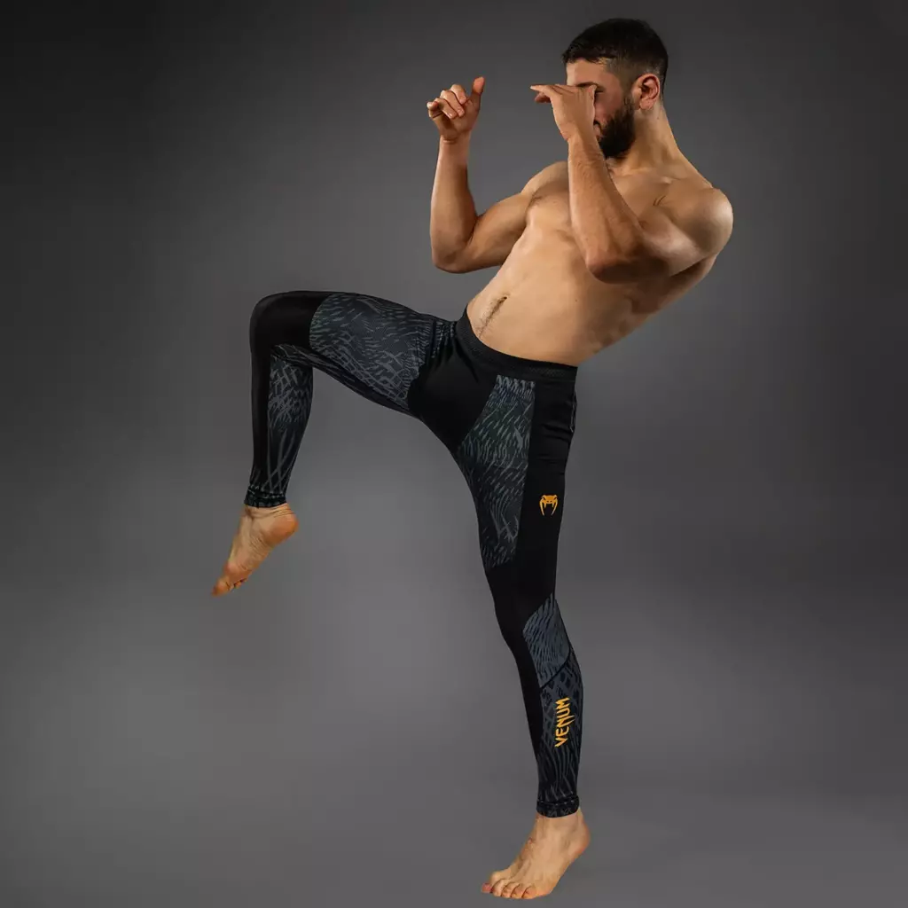 Леггинсы Venum x Chimaev Spats black/grey