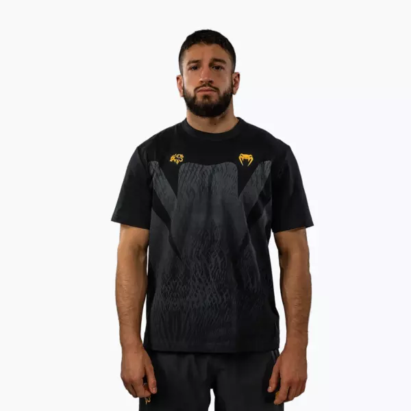 Футболка Venum x Chimaev black/grey