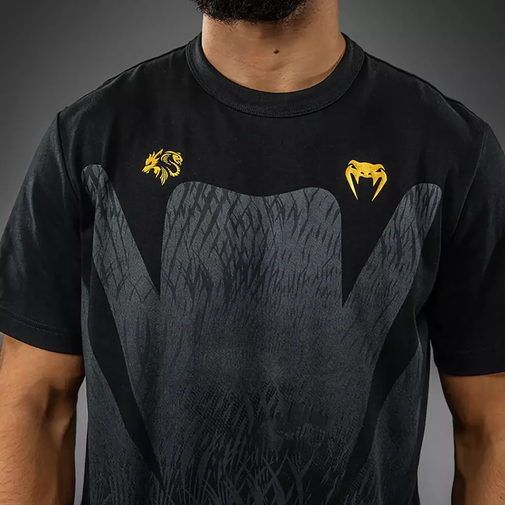 Футболка Venum x Chimaev black/grey