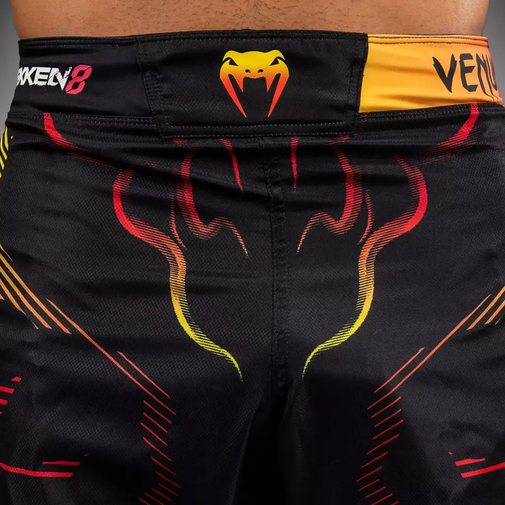 Шорты Venum x TEKKEN 8 Yoshimitsu Fight black/orange