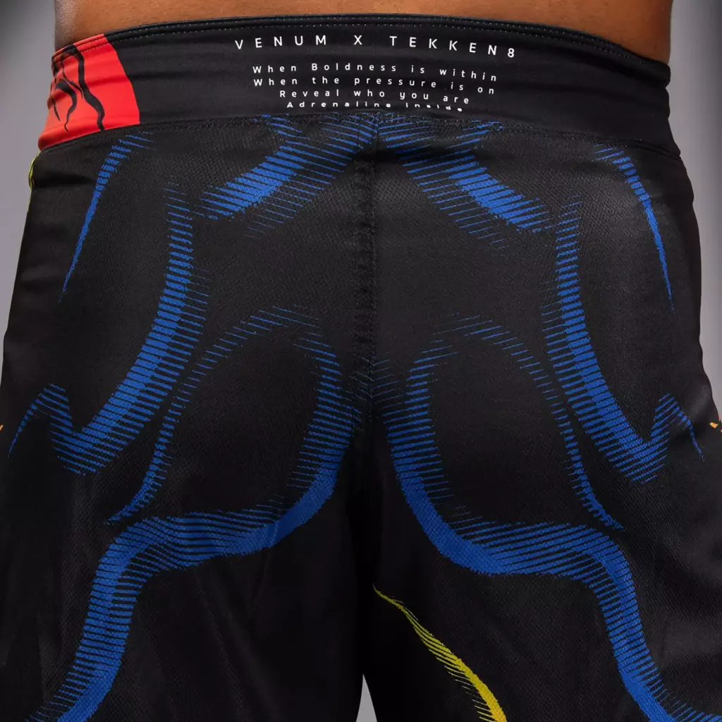 Шорты Venum x TEKKEN 8 Yoshimitsu Fight black/orange