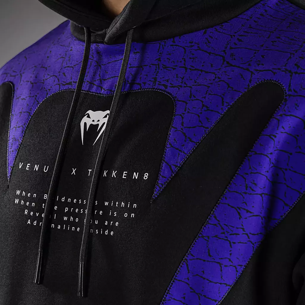 Худи Venum x TEKKEN 8 black/purple