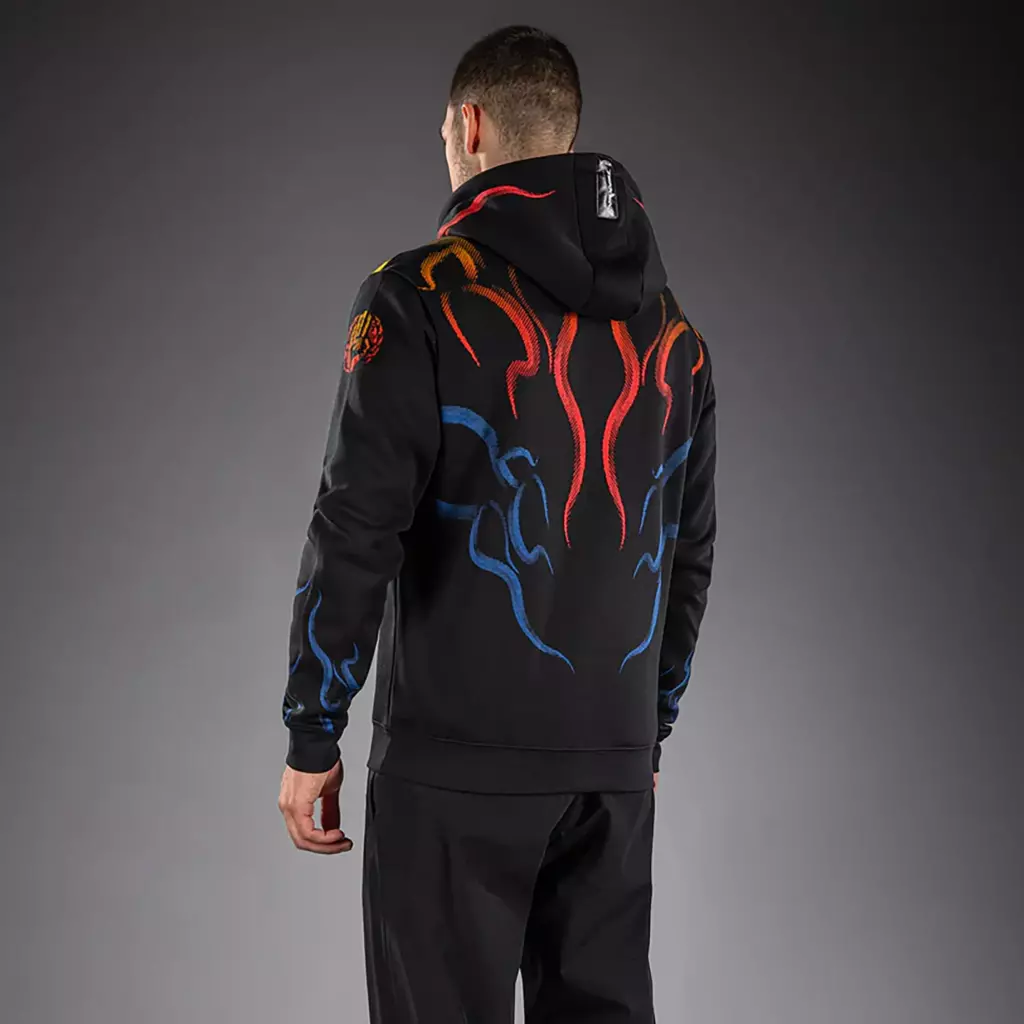 Худи Venum x TEKKEN 8 Yoshimitsu Pullover Hoodie black/orange