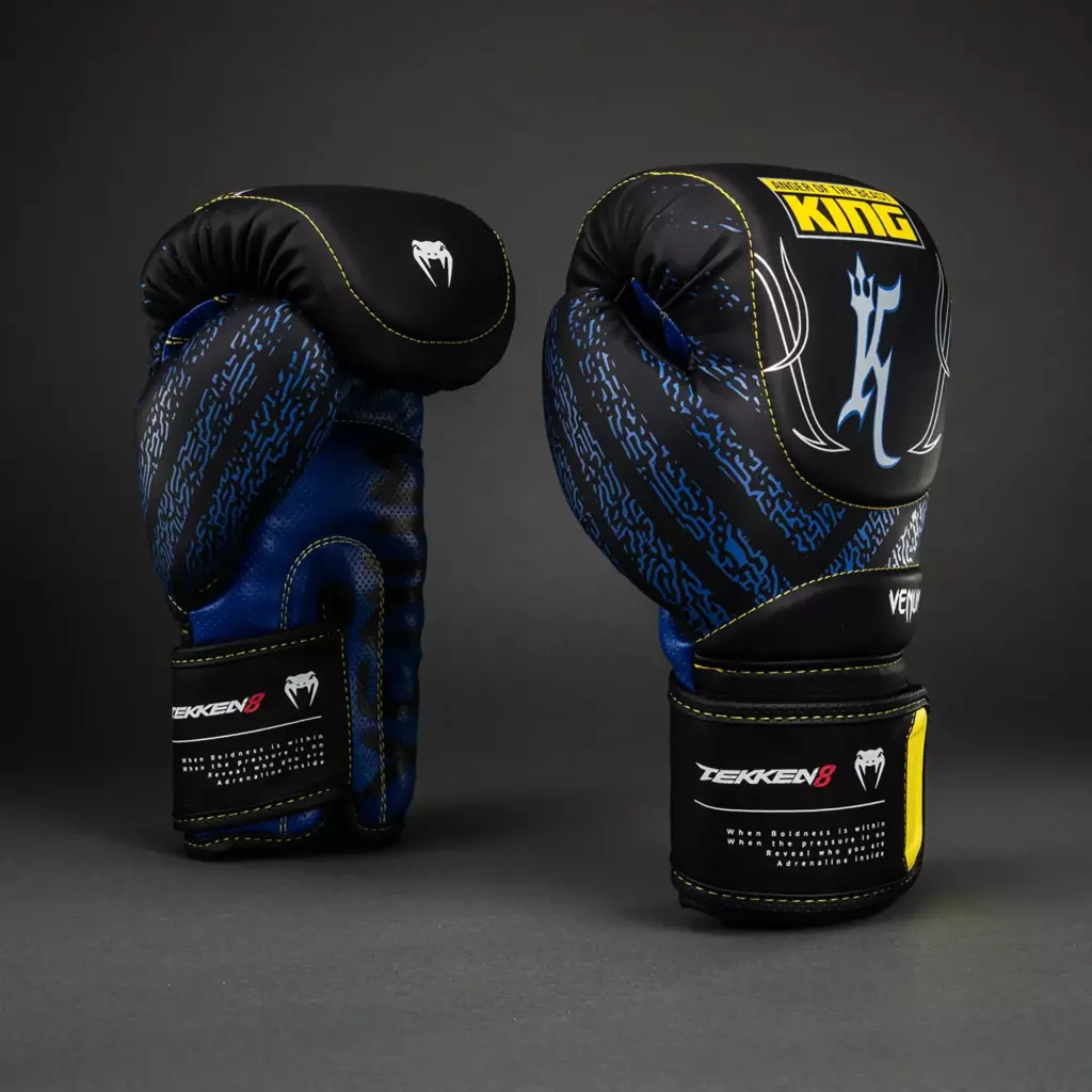 Боксёрские перчатки Venum x TEKKEN 8 King Boxing black/yellow