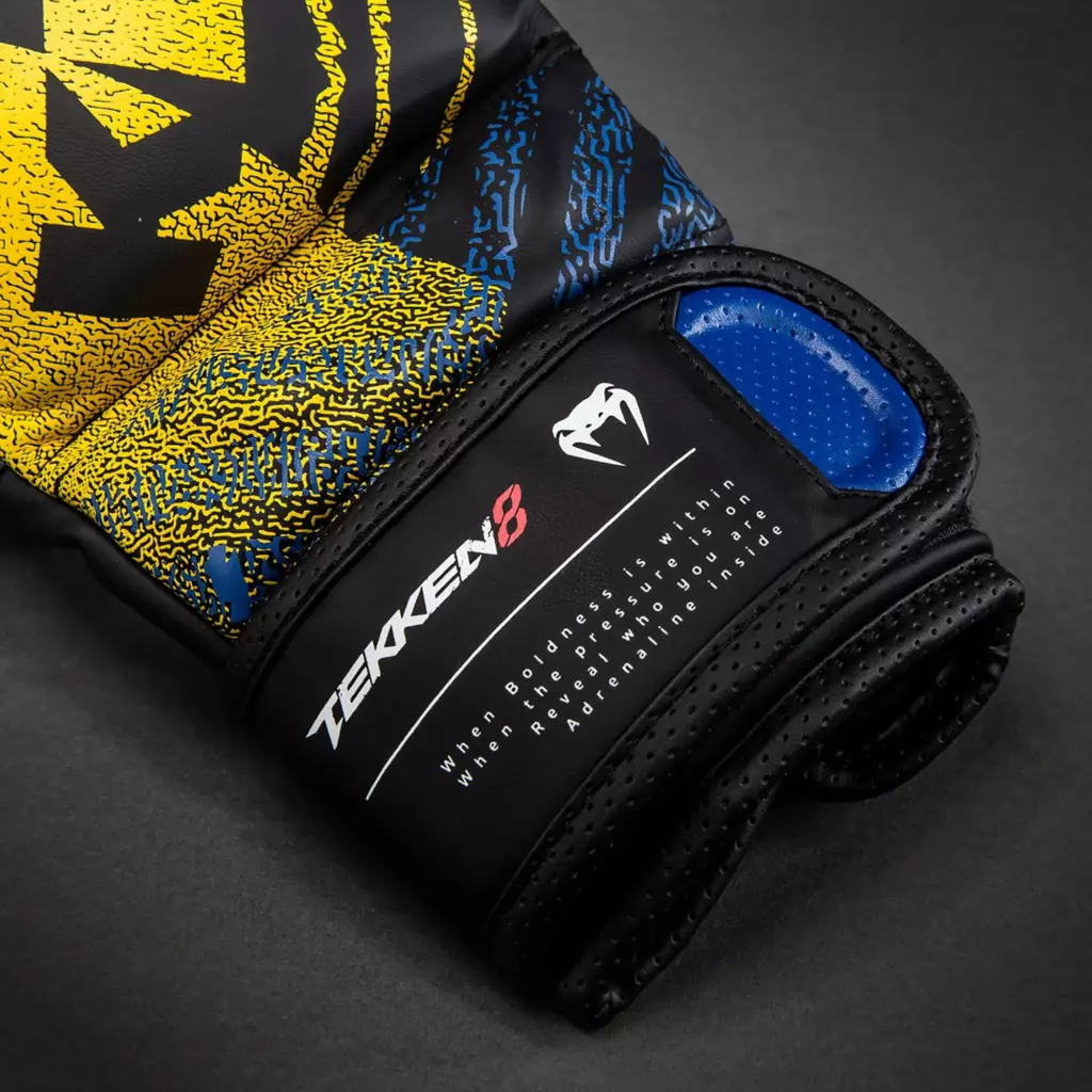 Спарринговые перчатки Venum x TEKKEN 8 King Boxing black/yellow