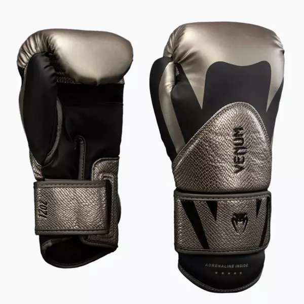 Боксёрские перчатки Venum Challenger 4.0 silver/black