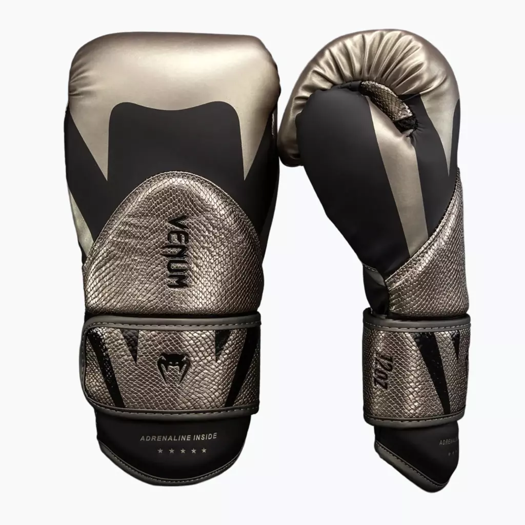 Боксёрские перчатки Venum Challenger 4.0 silver/black