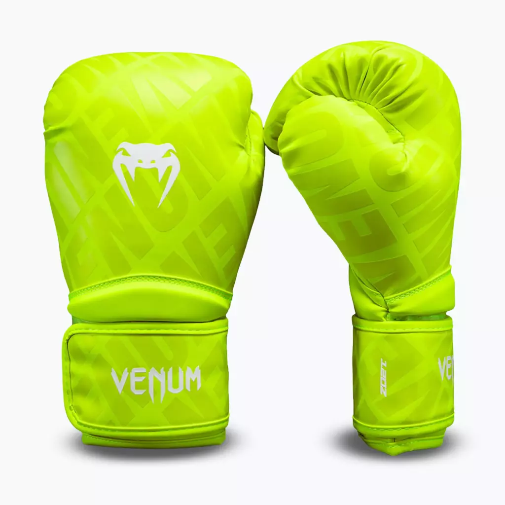 Боксёрские перчатки Venum Contender 1.5 XT 3D Boxing neon yellow