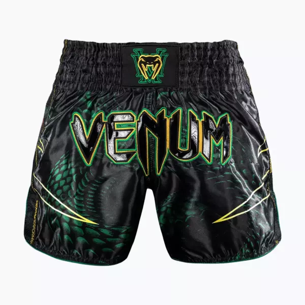 Шорты Venum Matupa Muay Thai black/green/gold