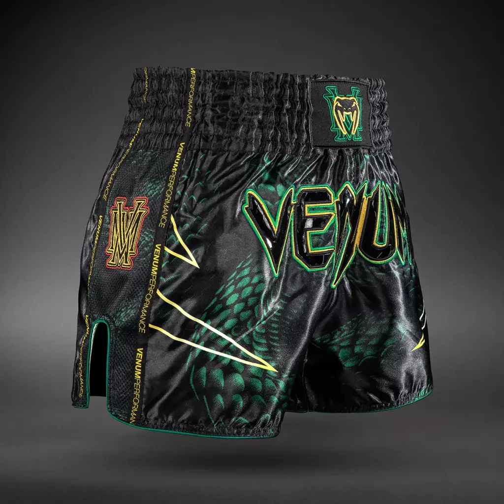 Шорты Venum Matupa Muay Thai black/green/gold