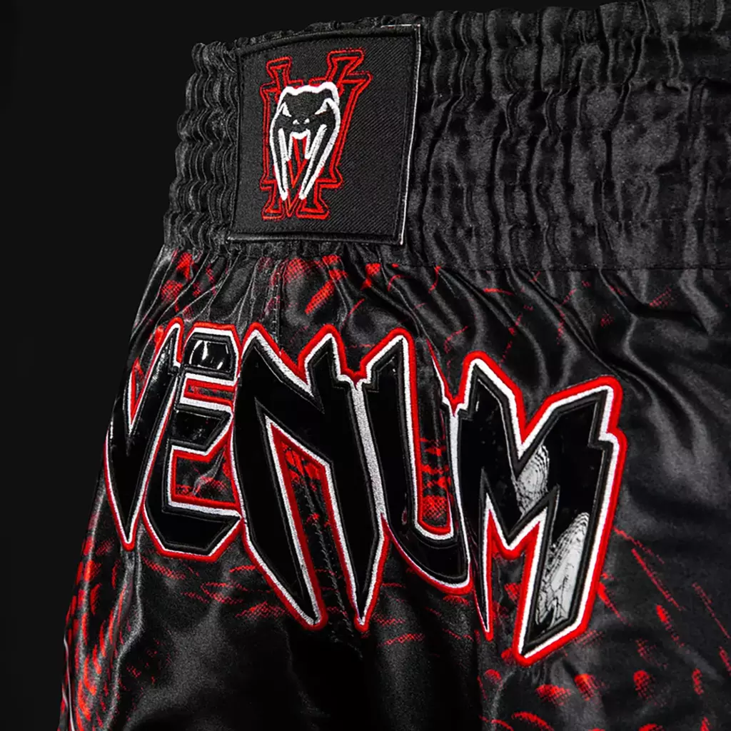 Шорты Venum Matupa Muay Thai black/red/silver