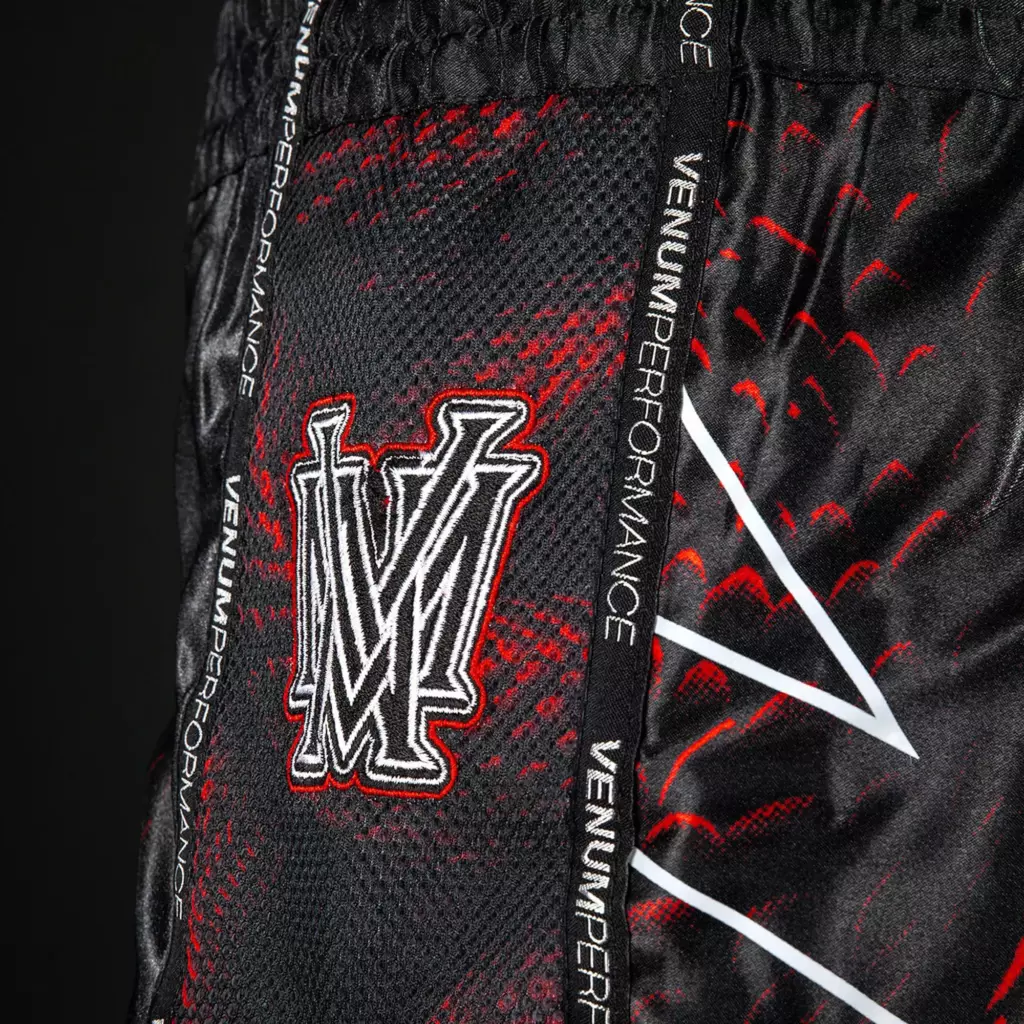 Шорты Venum Matupa Muay Thai black/red/silver