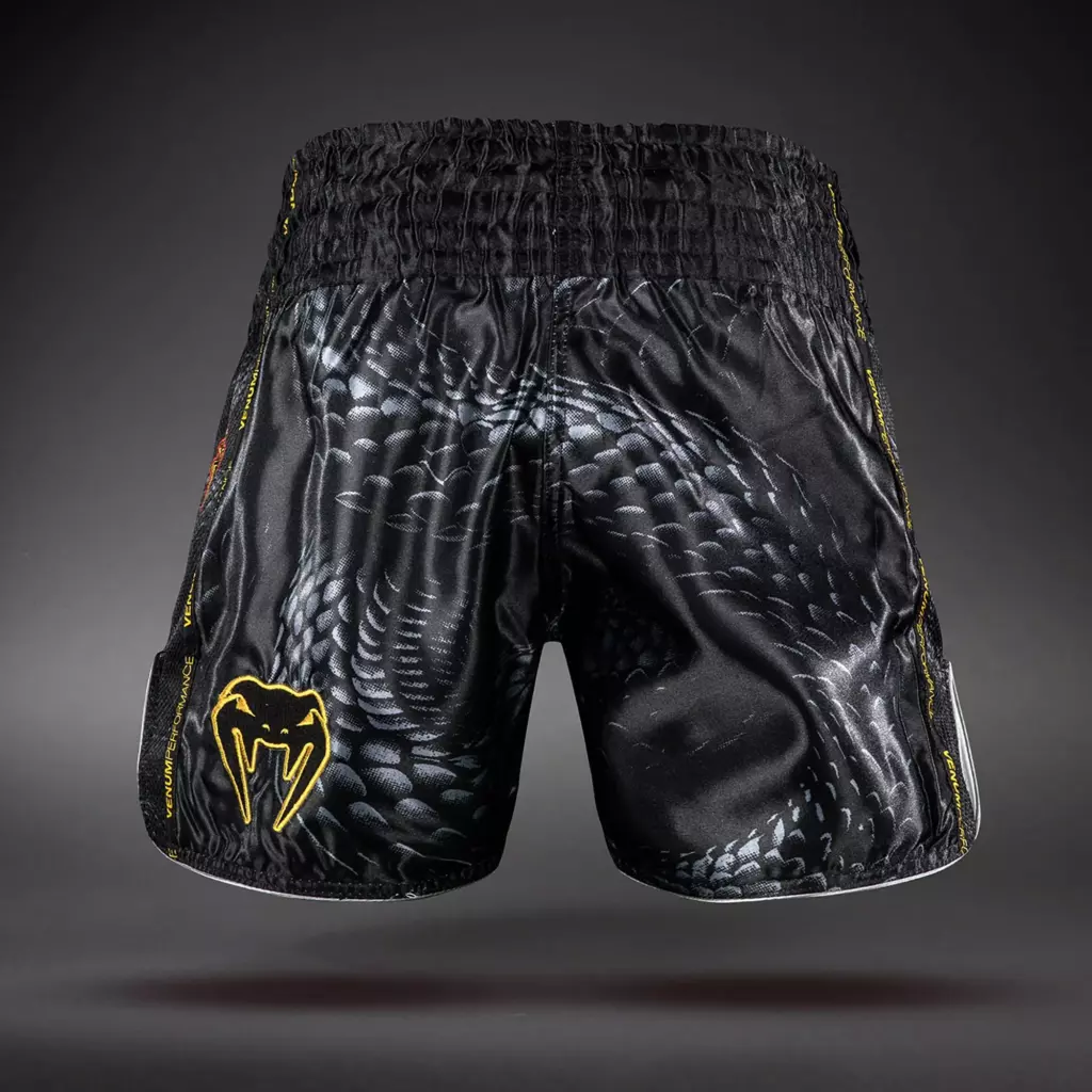 Шорты Venum Matupa Muay Thai black/grey/gold