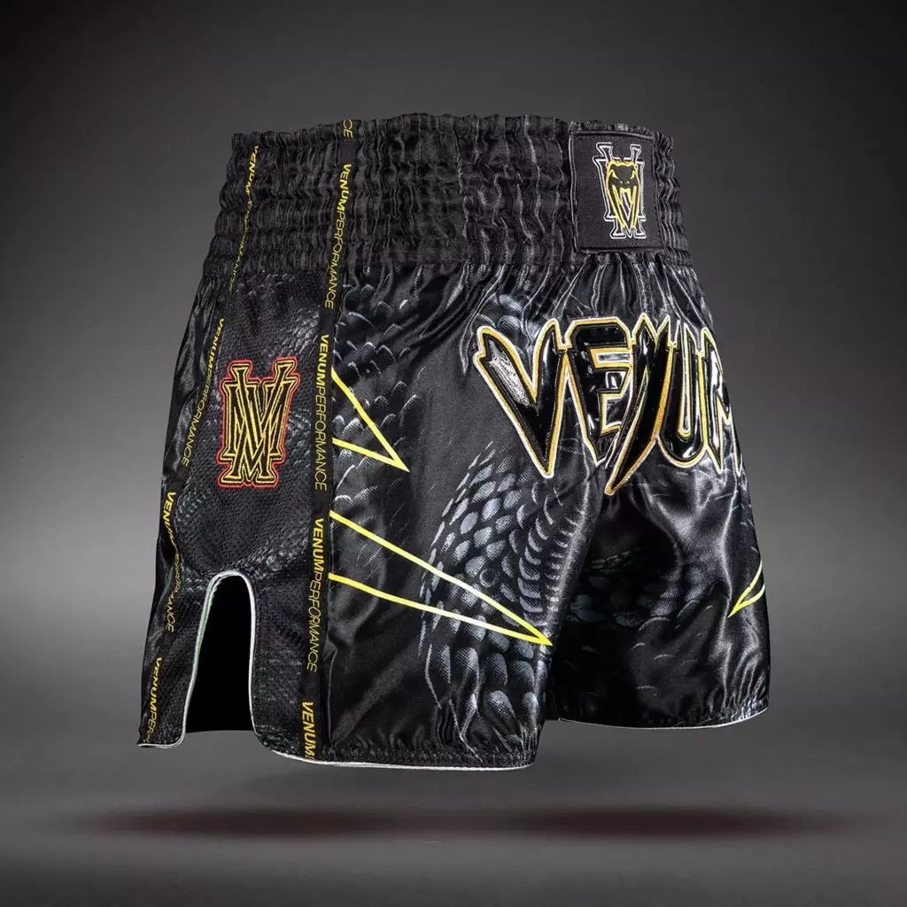 Шорты Venum Matupa Muay Thai black/grey/gold