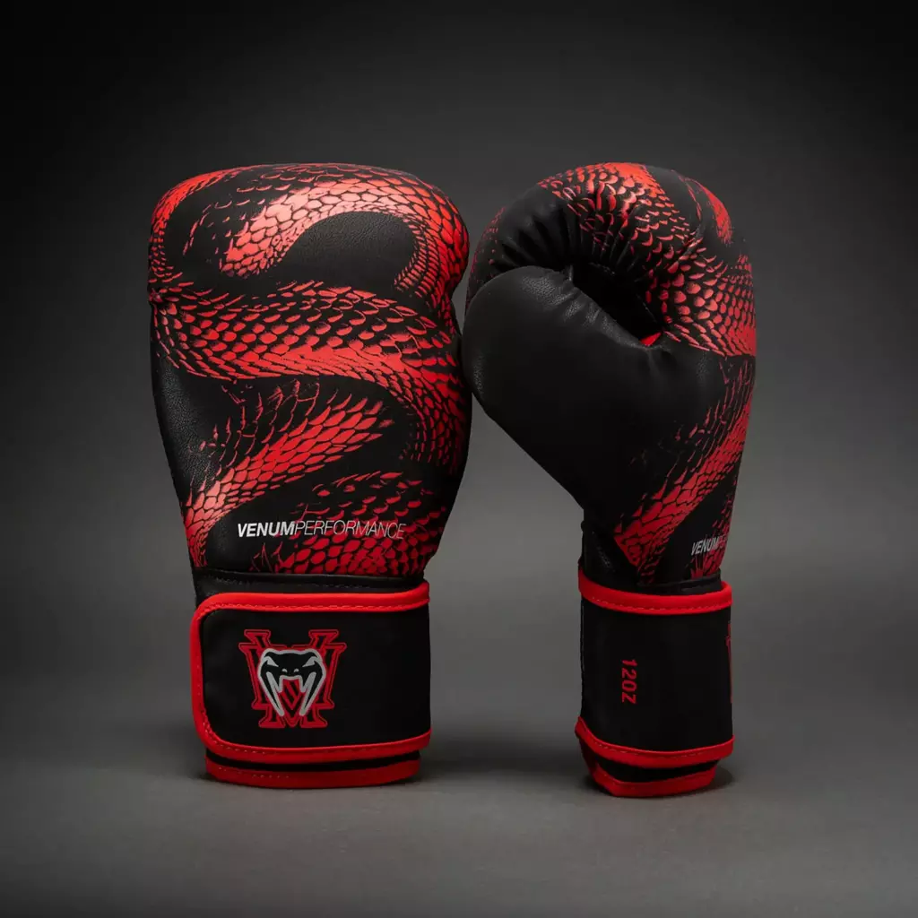 Боксёрские перчатки Venum Matupa Boxing black/red/silver
