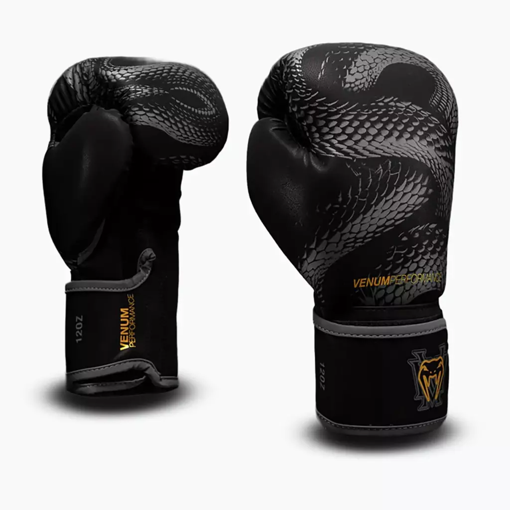 Боксёрские перчатки Venum Matupa Boxing black/grey/gold
