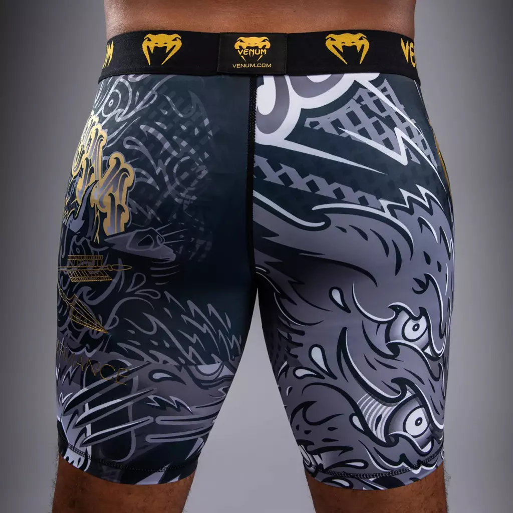 Компрессионные Шорты Venum Wolf Atak Vale Tudo Shorts black/grey