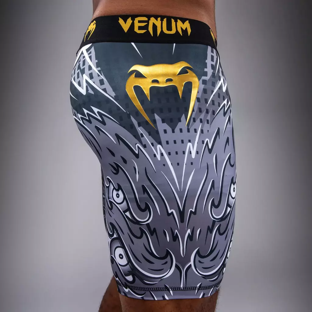 Компрессионные Шорты Venum Wolf Atak Vale Tudo Shorts black/grey