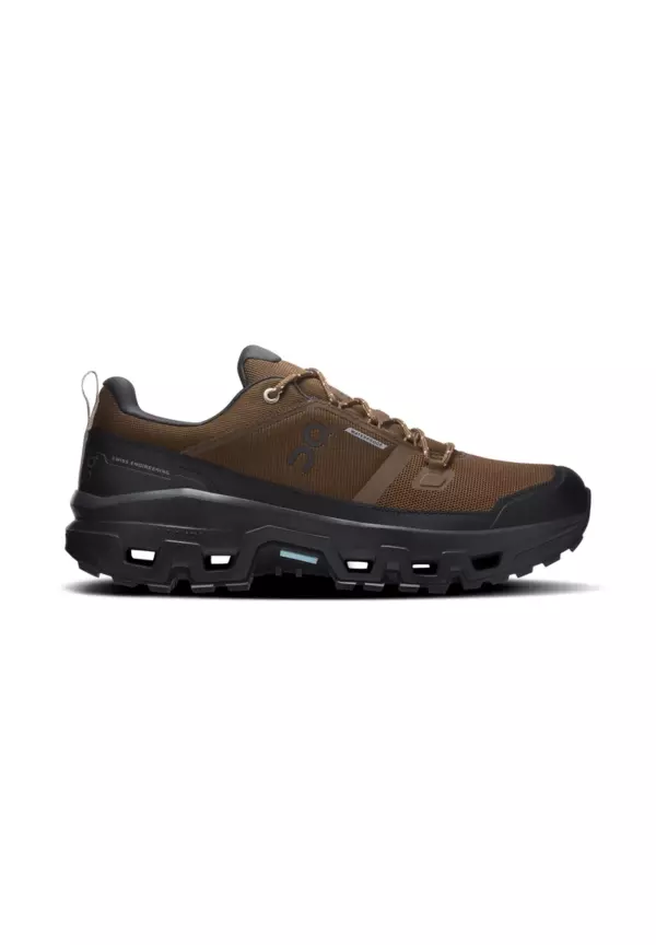 Кроссовки On Cloudrock Low Waterproof earth black