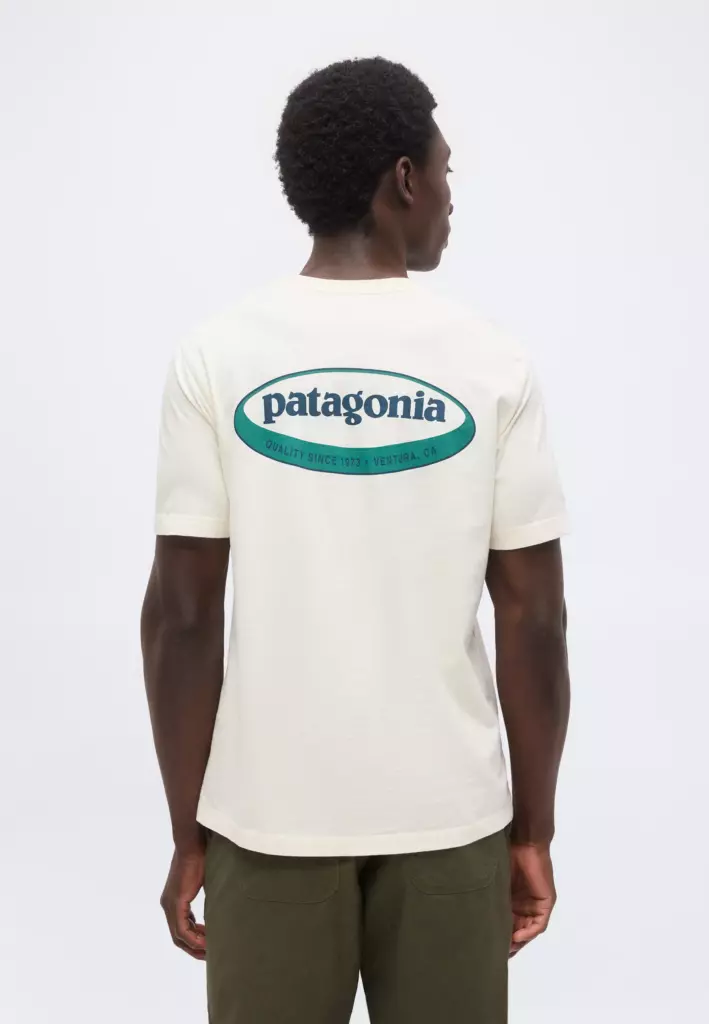 Футболка Patagonia - undyed natural