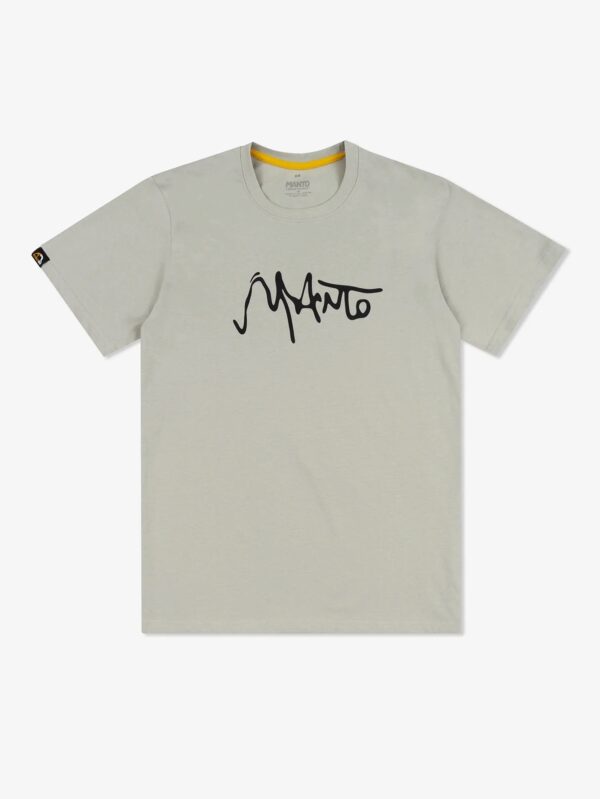 Футболка MANTO INK светло-серая