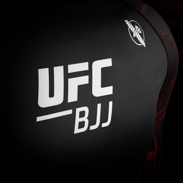 Рашгард Hayabusa UFC BJJ - Black/Red