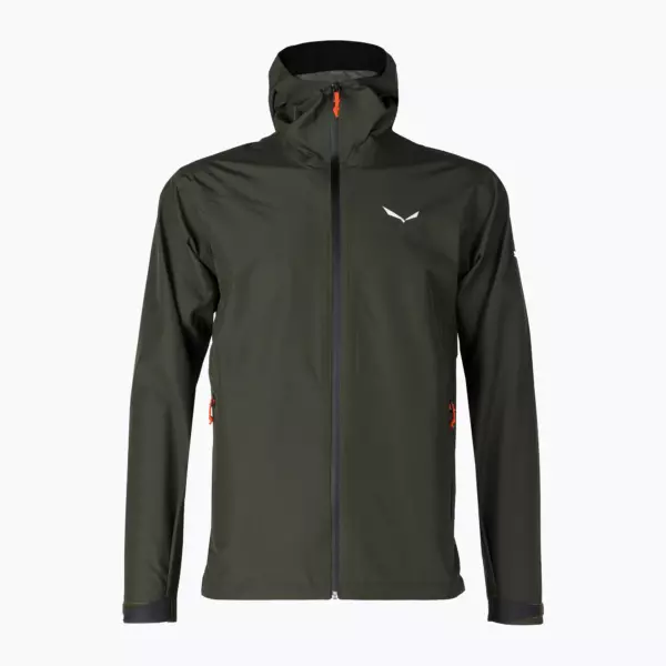 Куртка Salewa Puez Aqua 4 PTX 2.5L dark olive/0910