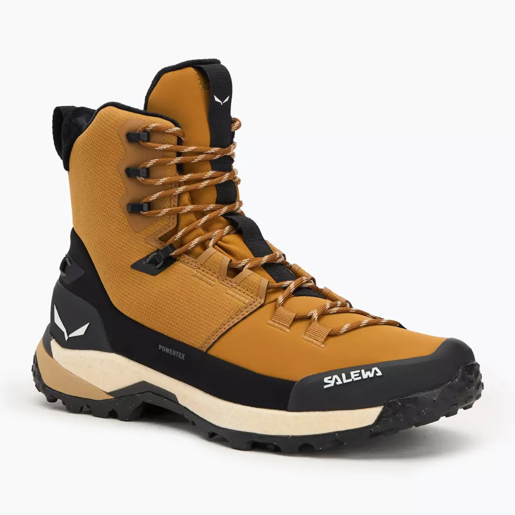 Ботинки Salewa Puez Winter Mid Ptx golden brown/black