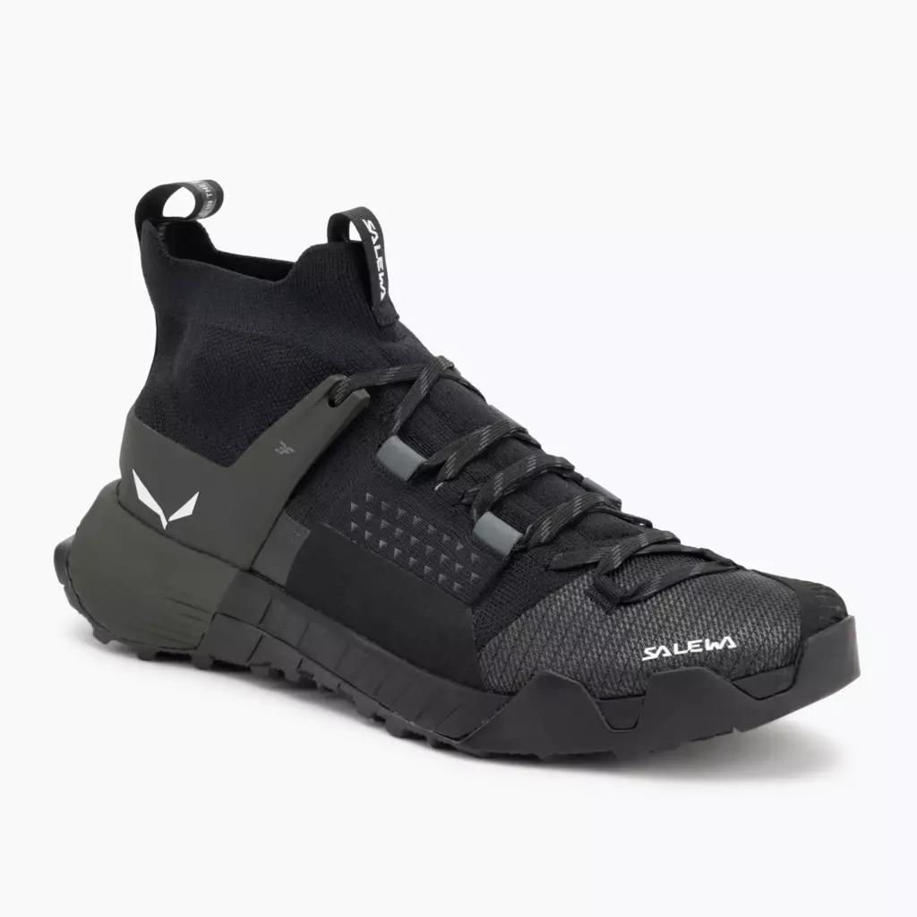 Кроссовки Salewa Wildfire Nxt Knit onyx/dark olive