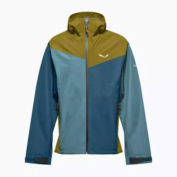Куртка Salewa Puez Aqua 4 PTX 2.5L olive oil/multi