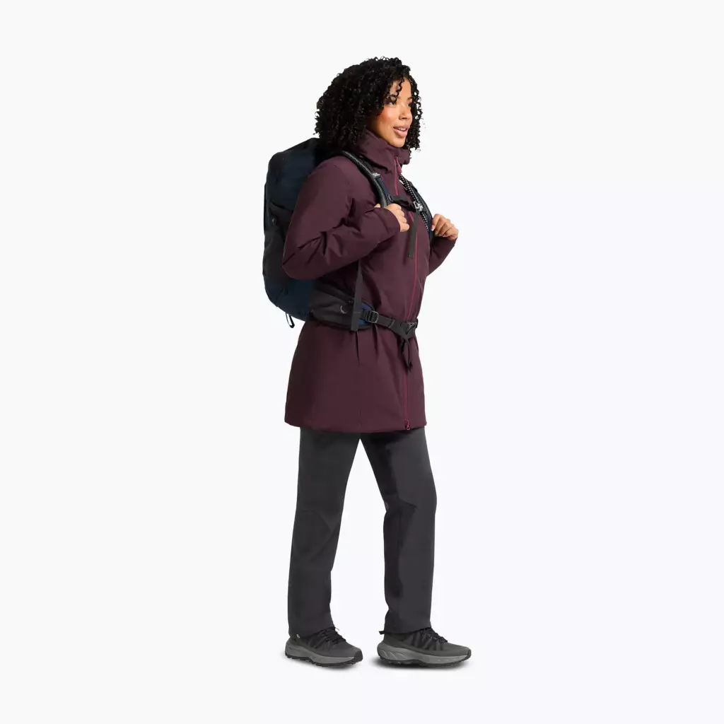 Женские Кроссовки Jack Wolfskin Wild Hike Texapore Low black/phgantom