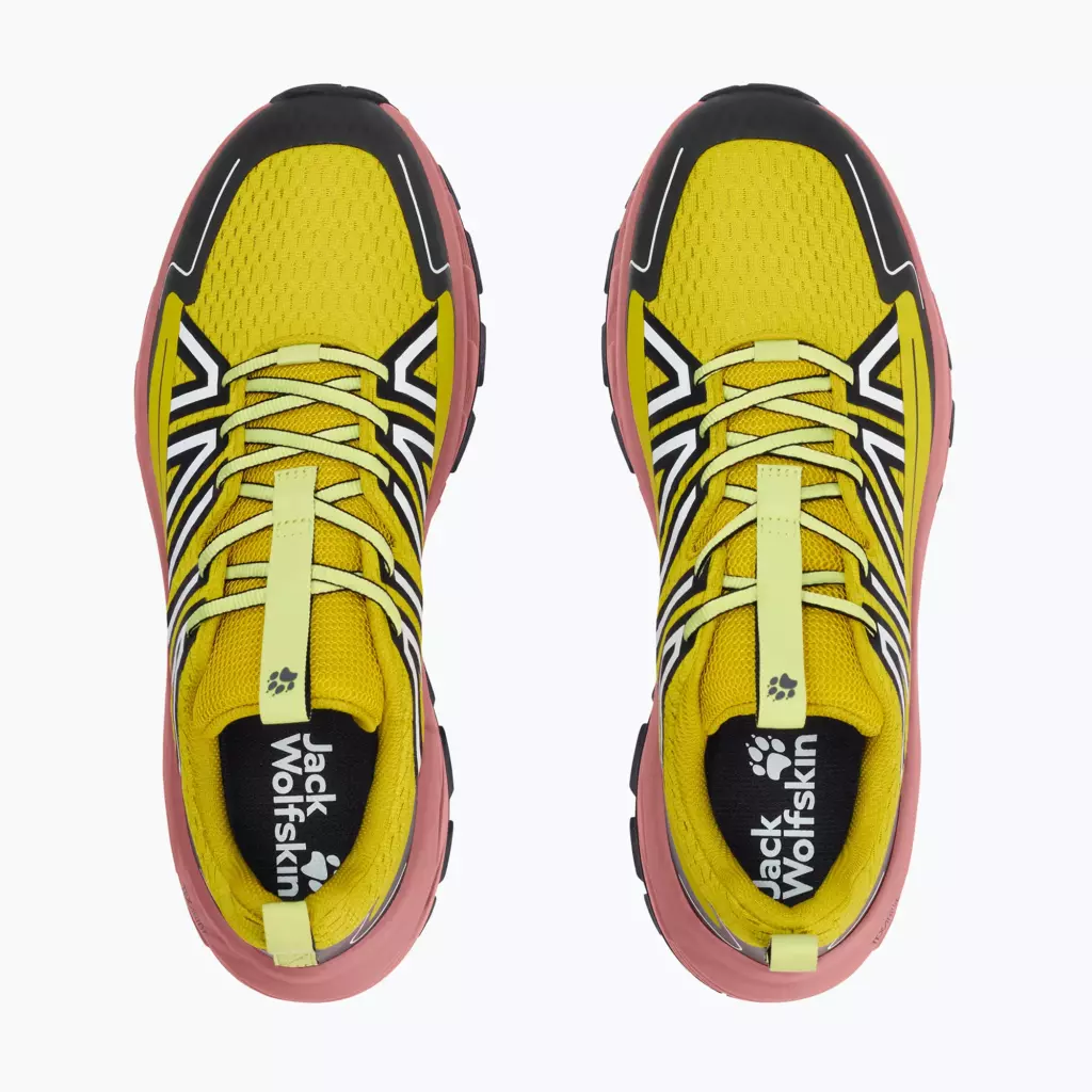 Кроссовки Jack Wolfskin Wild Hike Low chartreuse