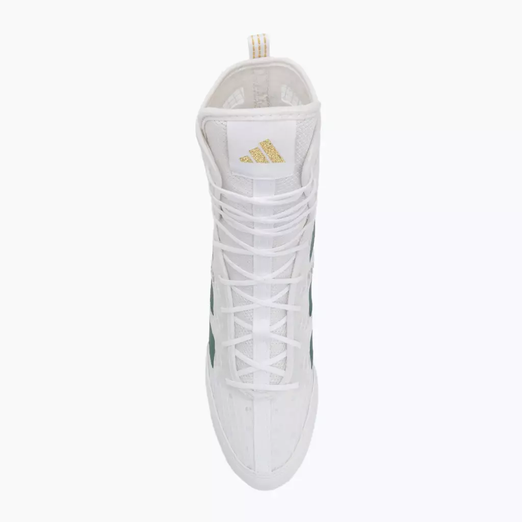 Боксёрки Adidas Box Hog 4 cloud white/collegiate green/core black