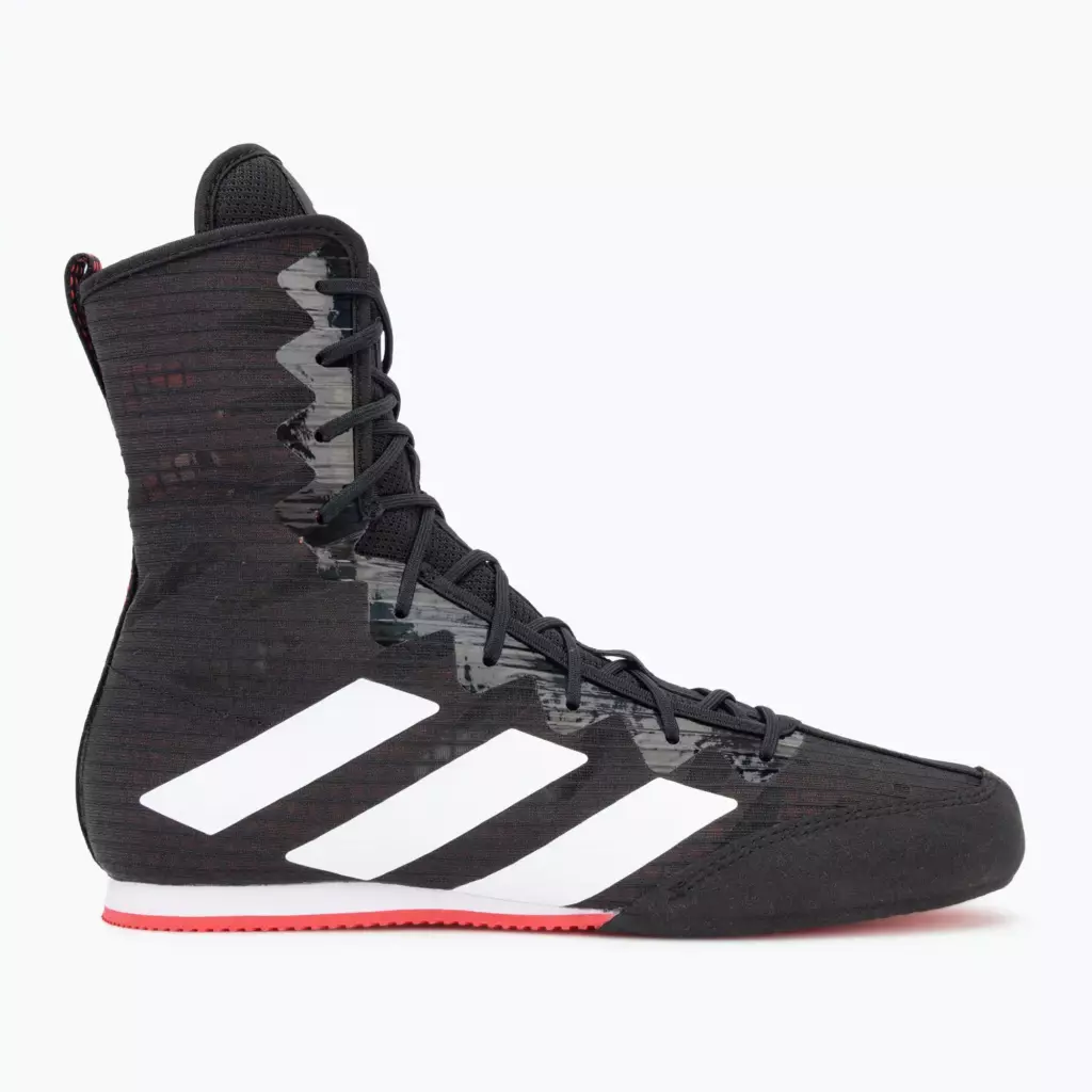 Боксёрки Adidas Box Hog 4 core black/cloud white/pure ruby