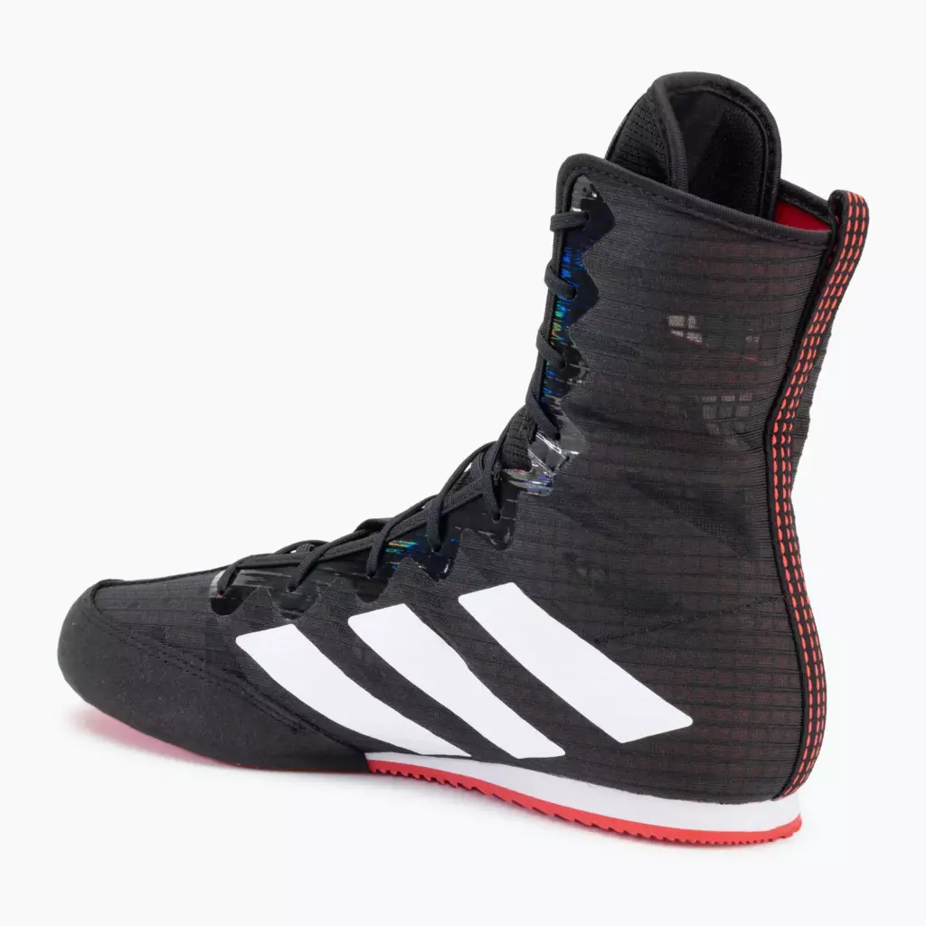 Боксёрки Adidas Box Hog 4 core black/cloud white/pure ruby